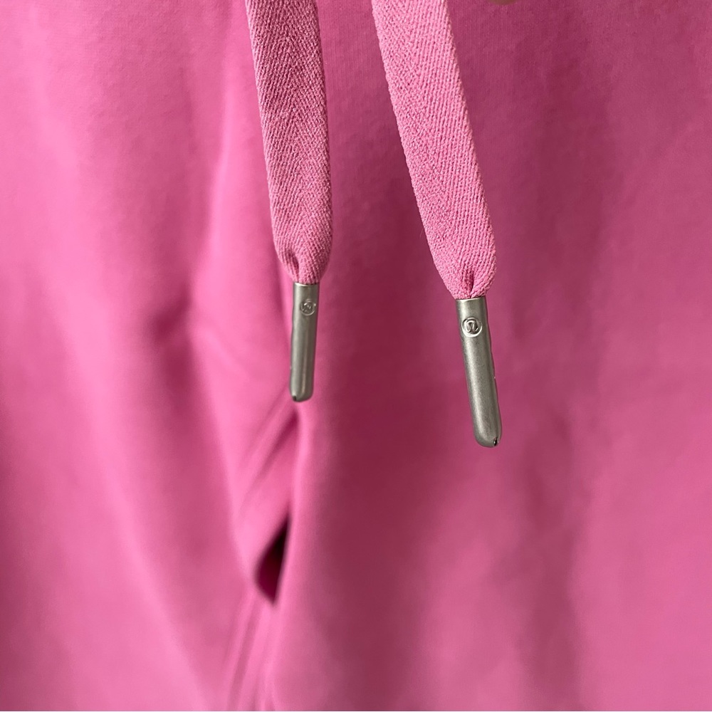 NWT Lululemon Scuba High-Rise French Terry Jogger Pink Blossom Size 10 - Picture 8 of 10